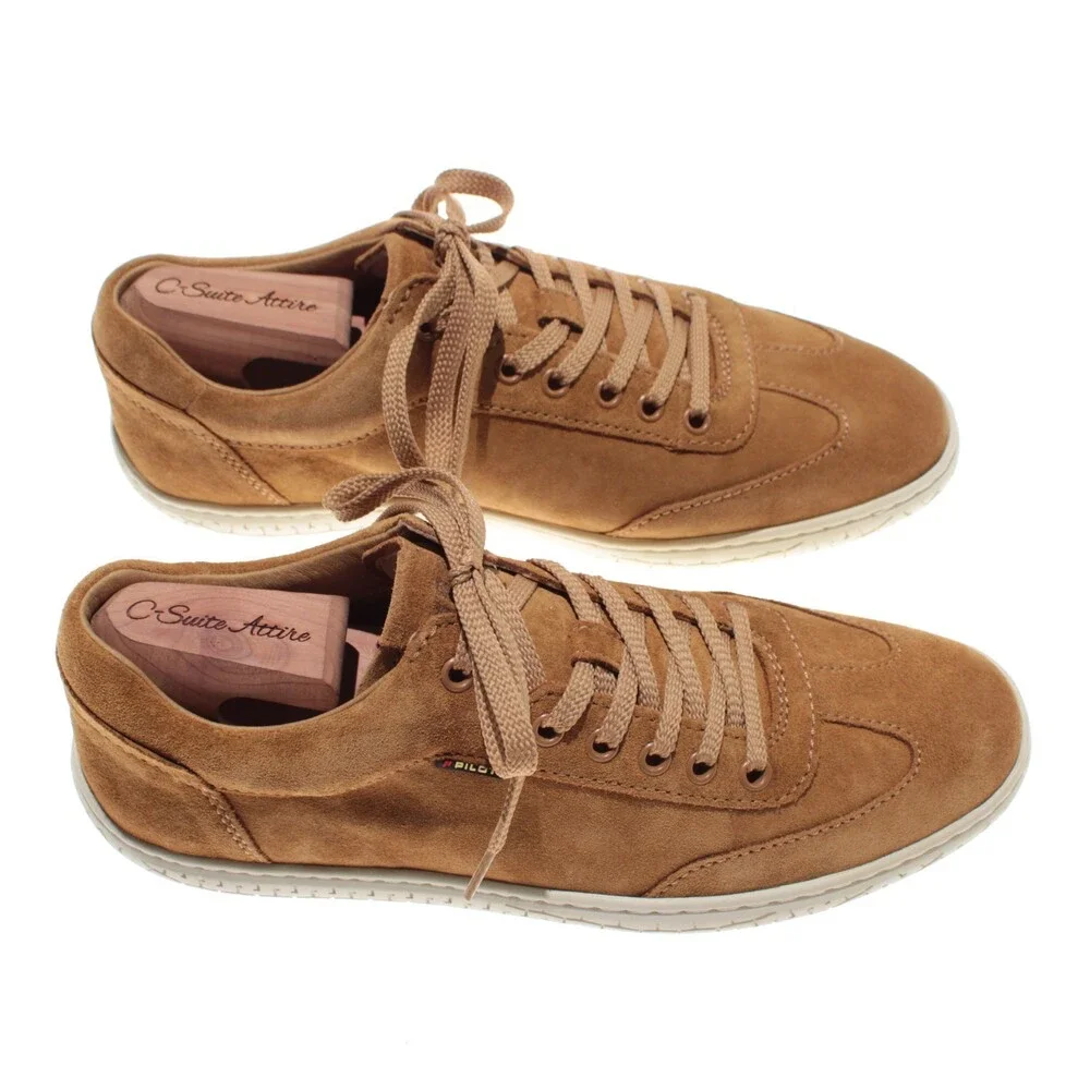 Piloti NWB Shift Lace Up Driving Sneakers Size 7 US in Light Brown Suede